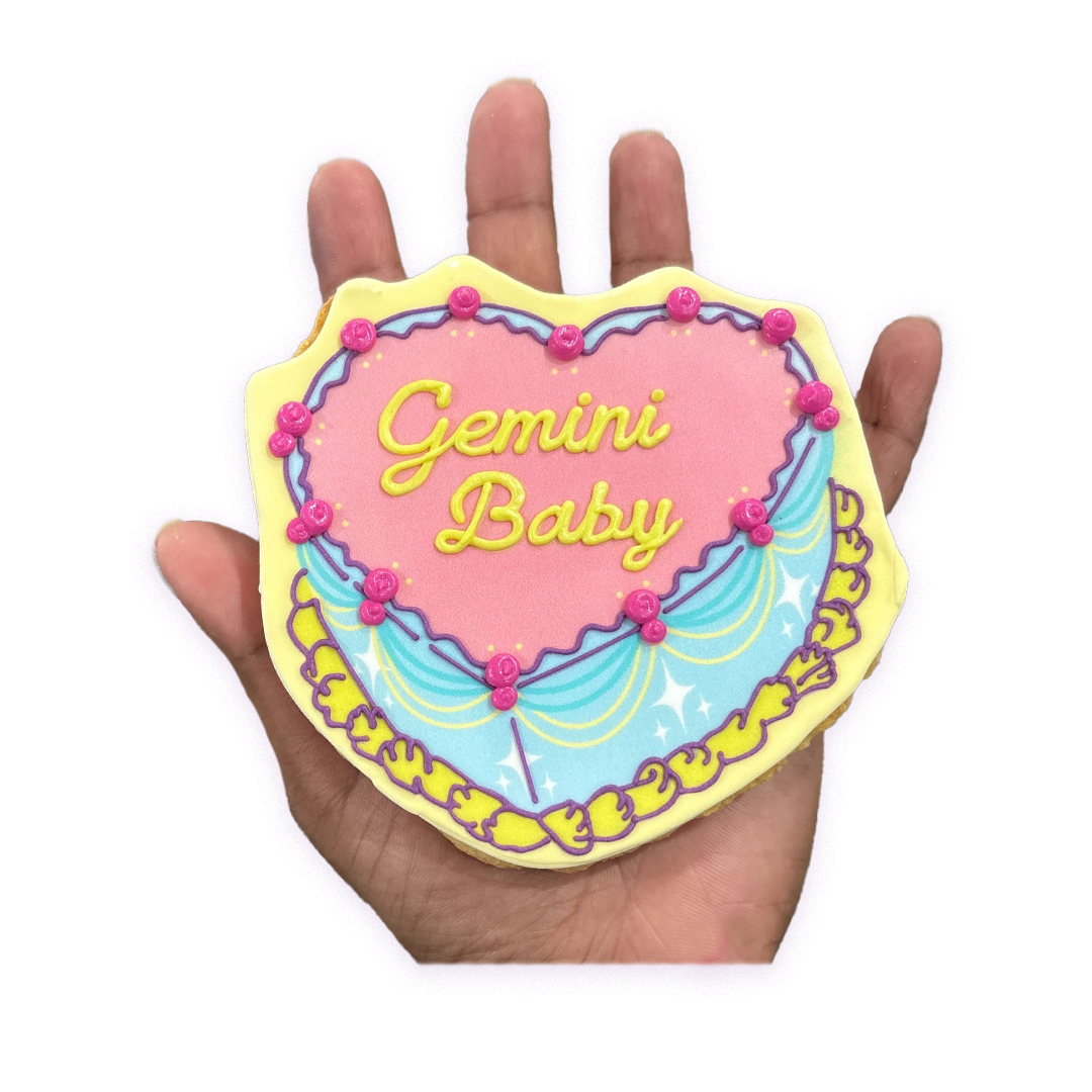 Gemini Baby — cookies from Funny Face Bakery NYC, order online or visit us in New York City