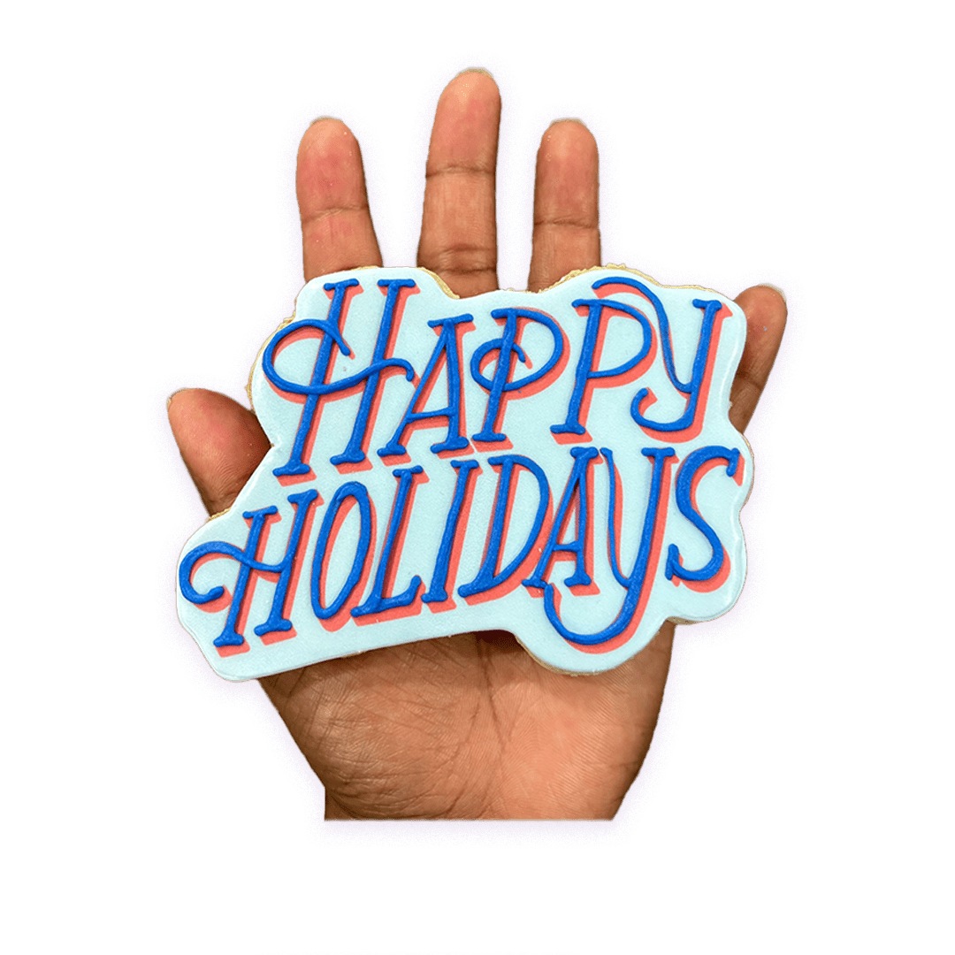 Happy Holidays - Funny Face Bakery