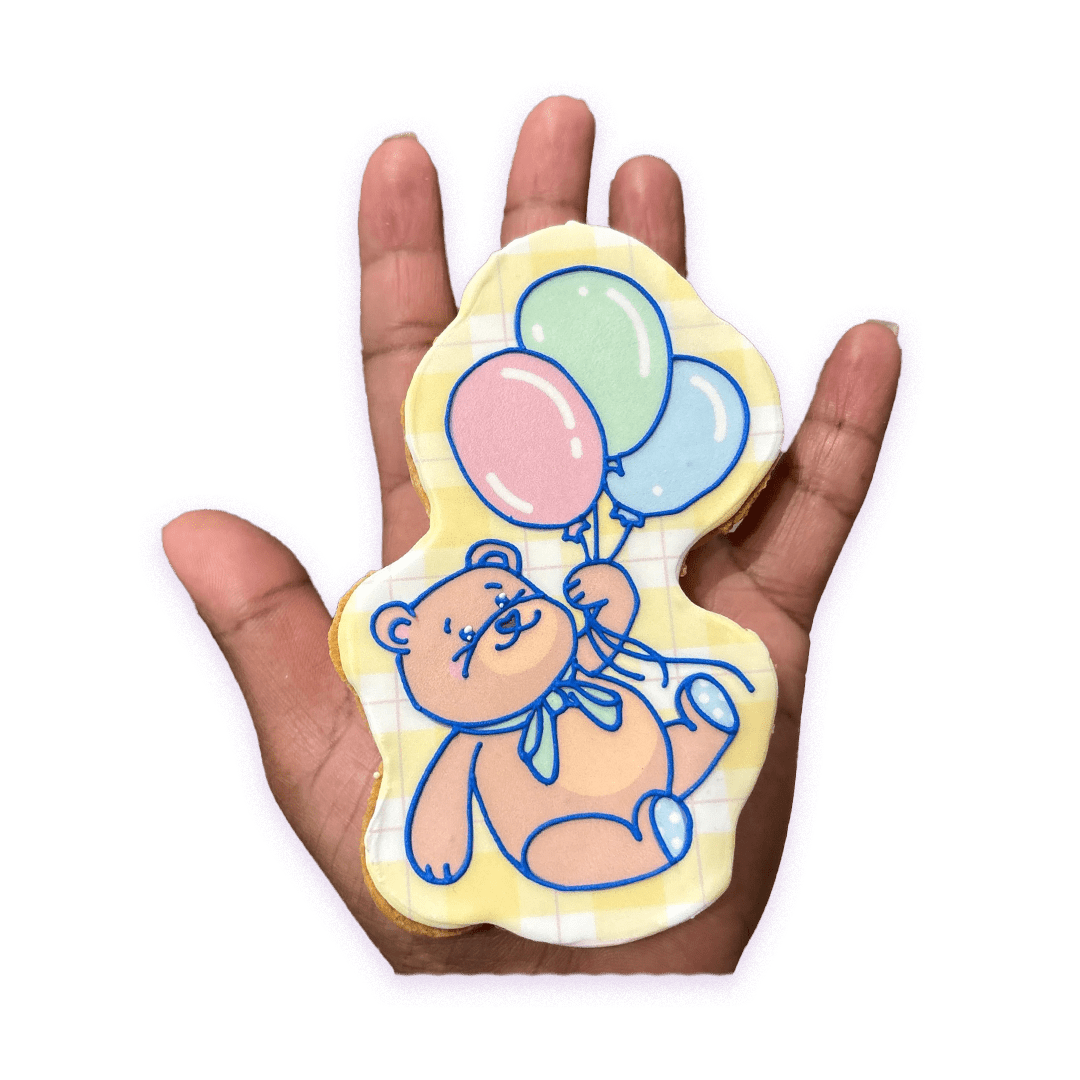 Welcome Baby Bear - Funny Face Bakery