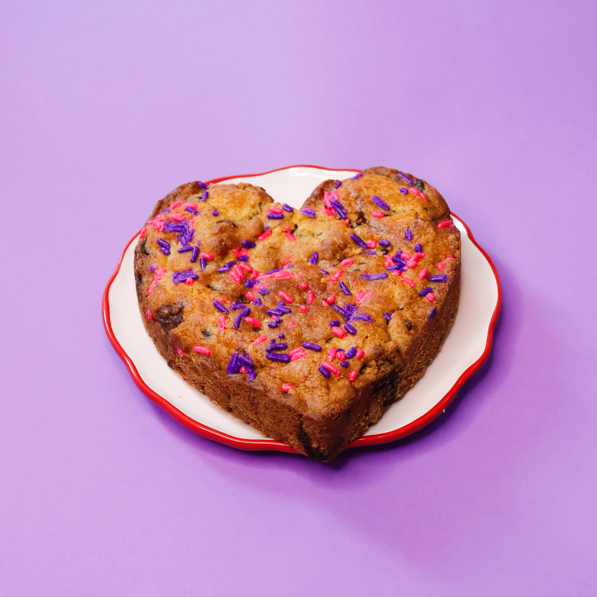 VDay Cookie Cake