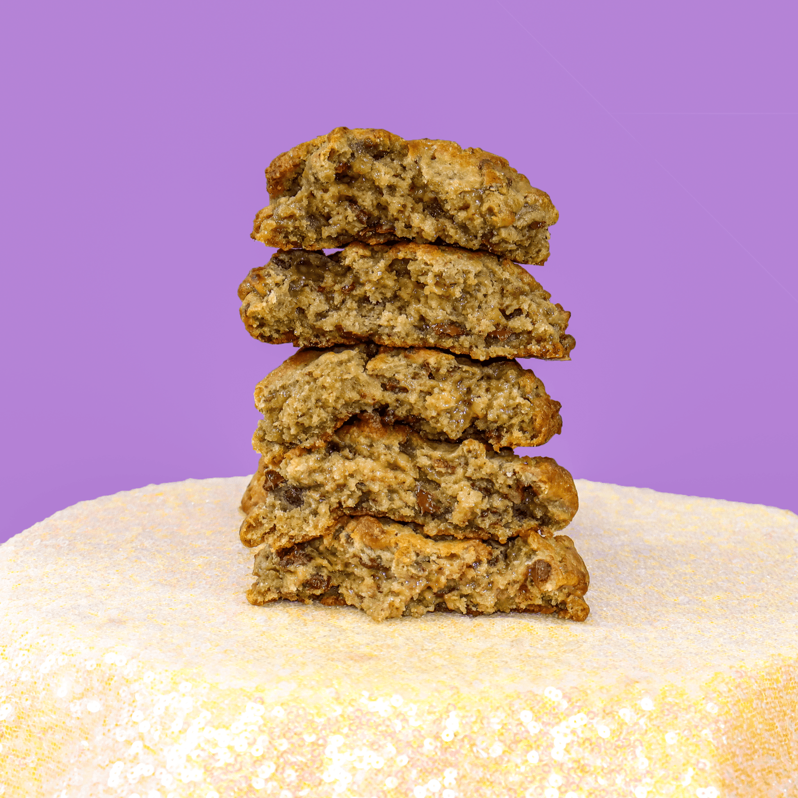 Box of Sticky Toffee - nana Chip - Funny Face Bakery