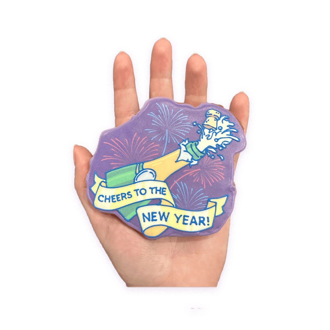 Cheers To The New Year! - Funny Face Bakery