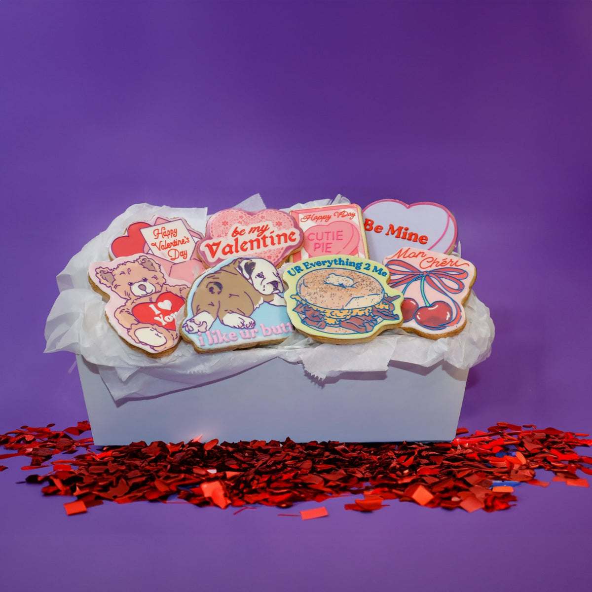 Cupid&#39;s Cookie Collection - Funny Face Bakery