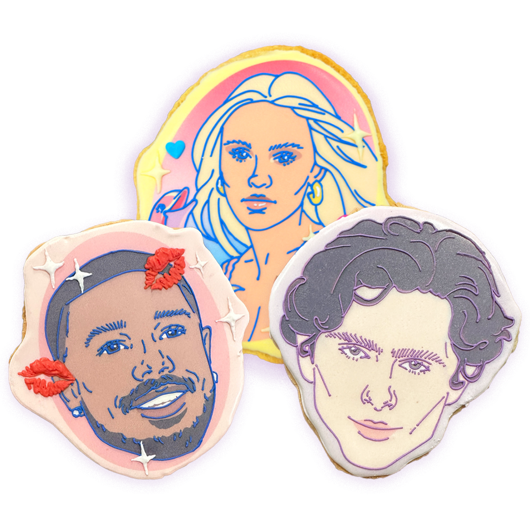 Custom Face Cookie — cookies from Funny Face Bakery NYC, order online or visit us in New York City