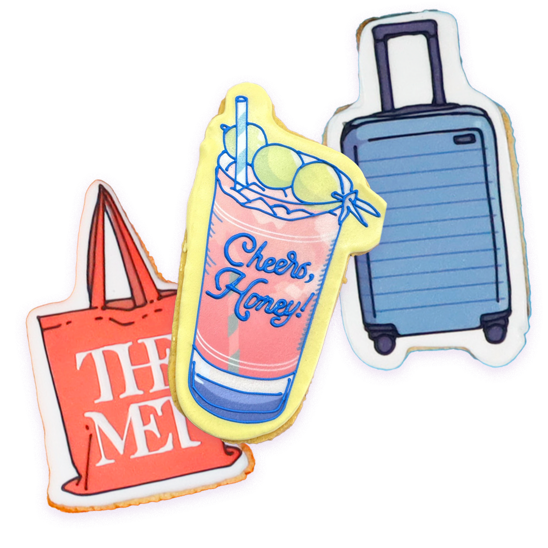 Custom Object & Logo Cookie — cookies from Funny Face Bakery NYC, order online or visit us in New York City