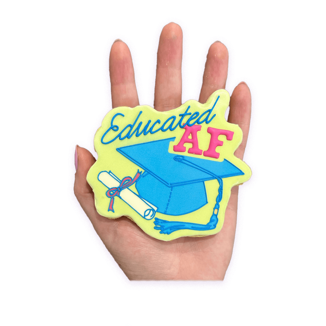 Educated AF - Funny Face Bakery