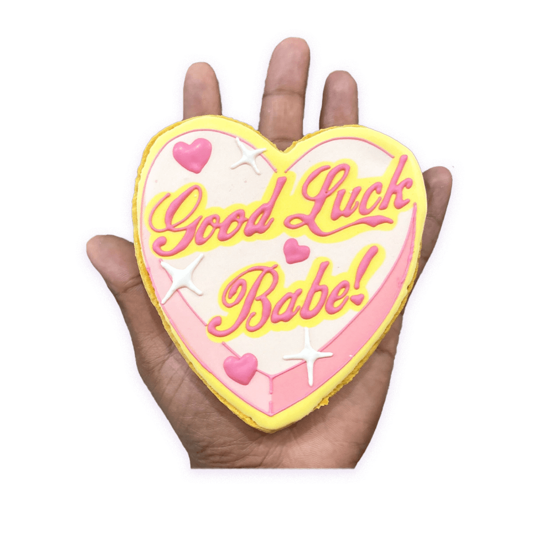 Good Luck Babe - Funny Face Bakery