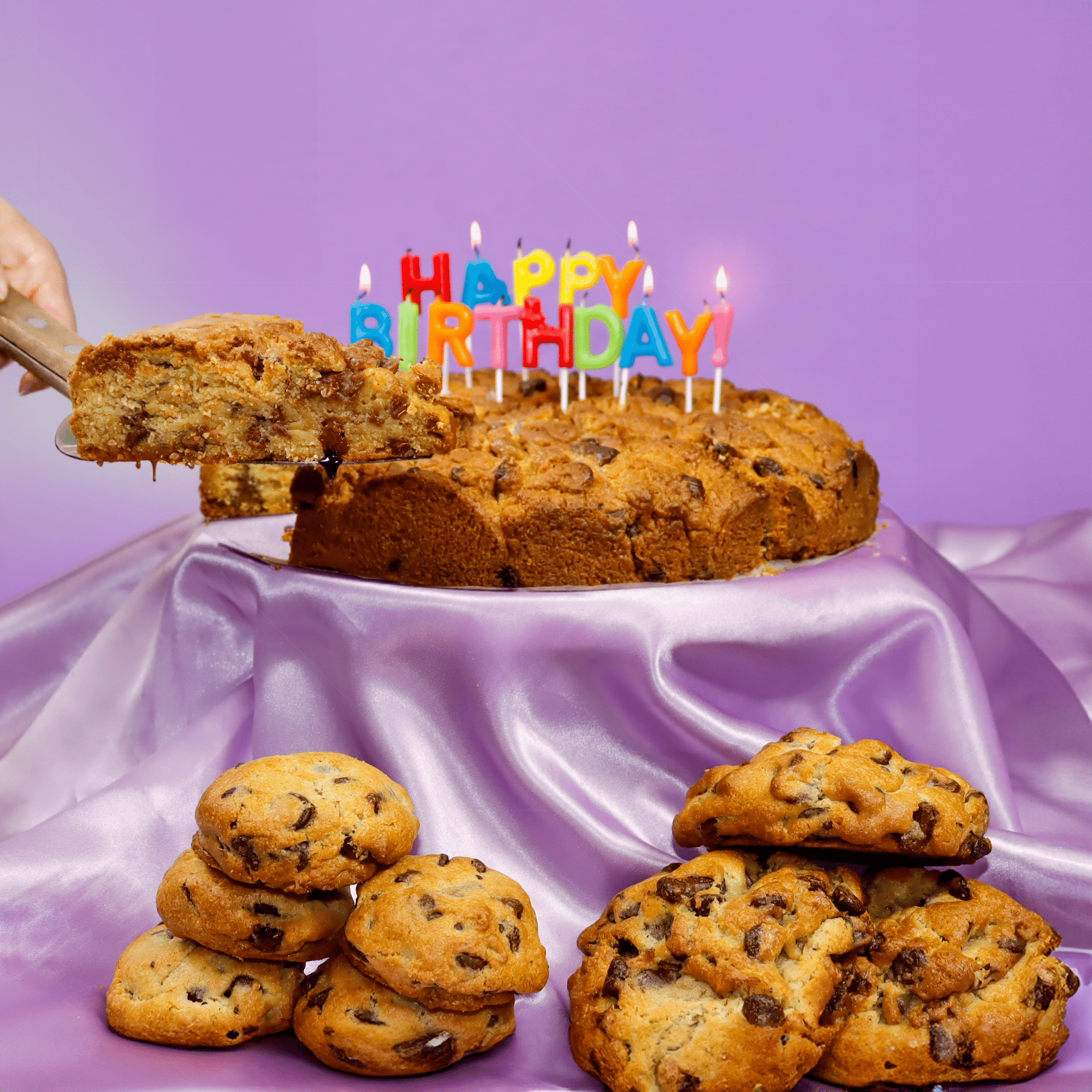 Gooey Cookie Cake - Funny Face Bakery