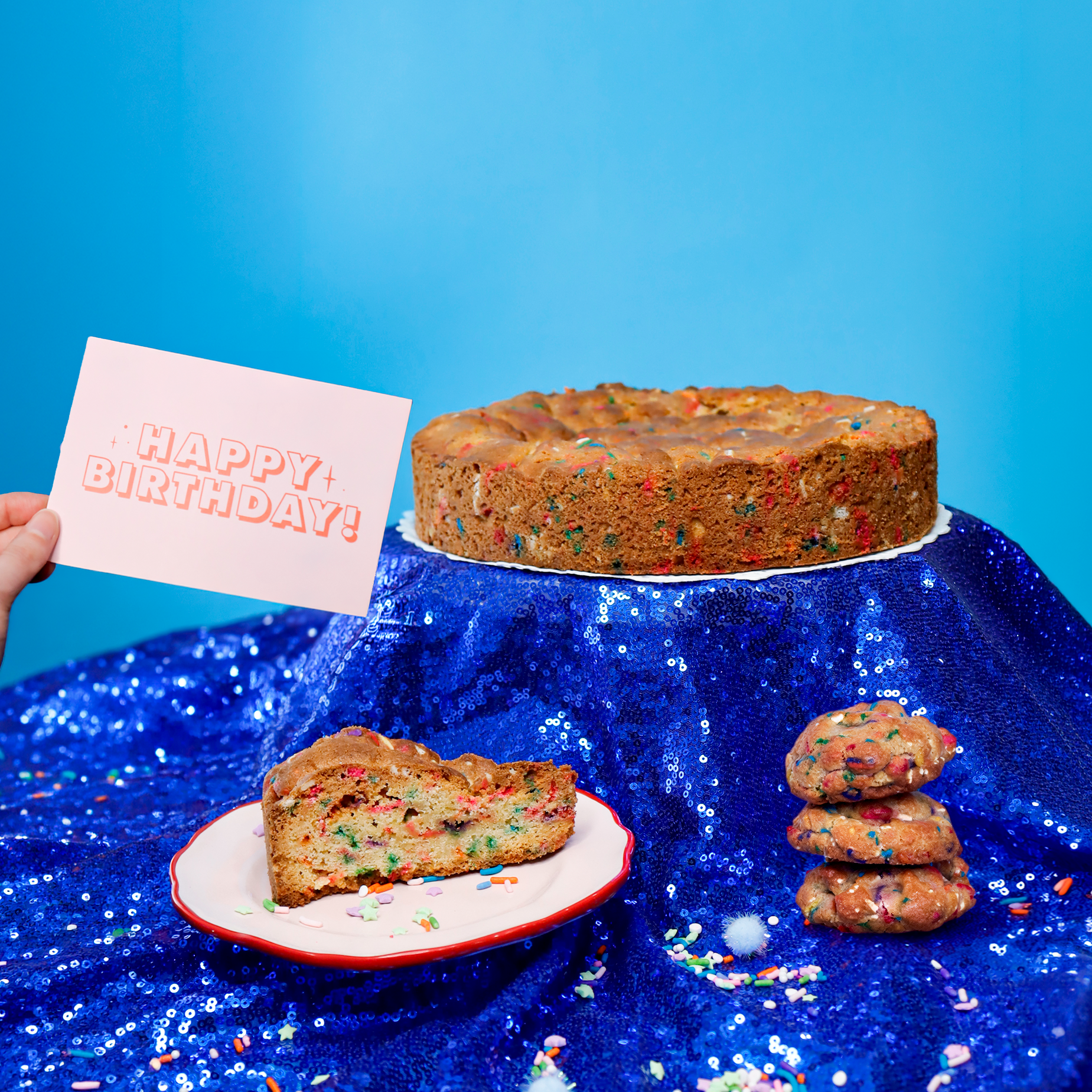 Gooey Cookie Cake - Funny Face Bakery