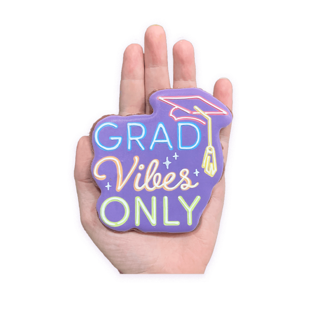 Grad Vibes Only - Funny Face Bakery