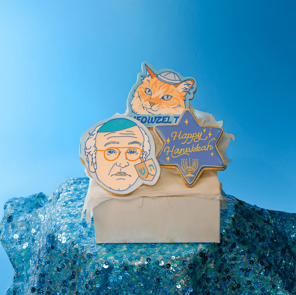 Happy Hanukkah Pack - Funny Face Bakery