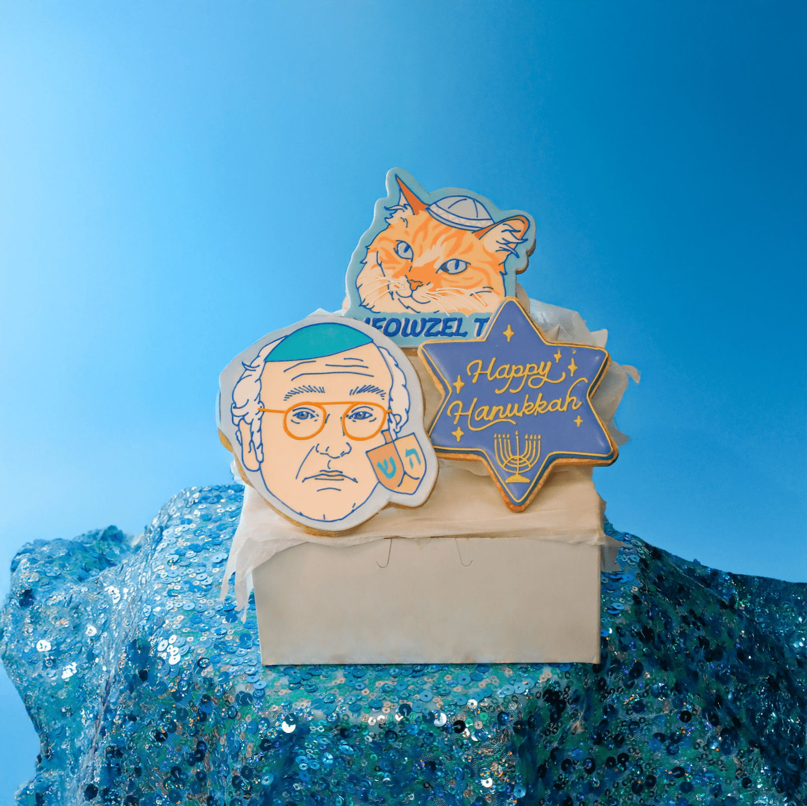 Happy Hanukkah Pack - Funny Face Bakery