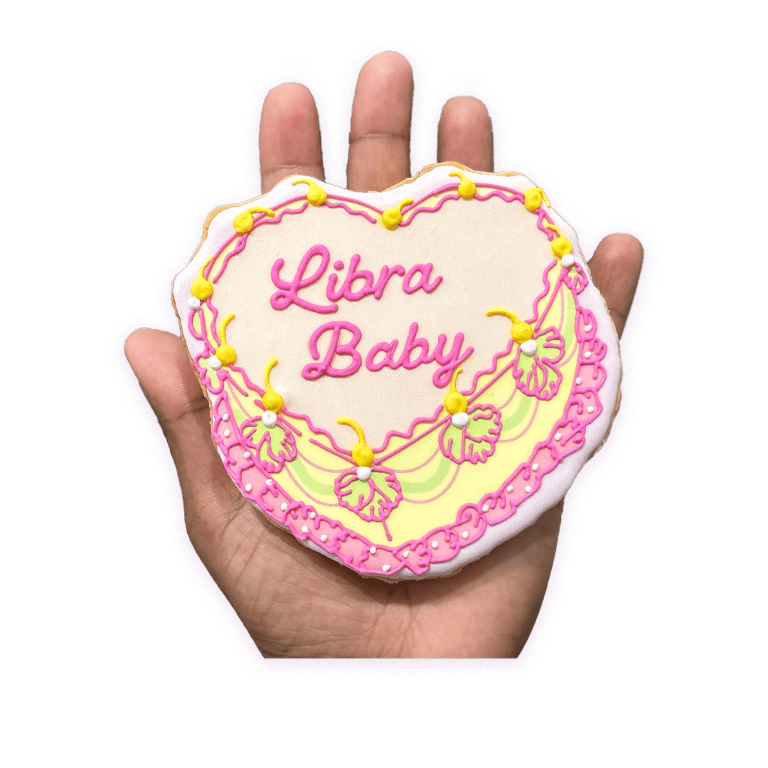 Libra Baby — cookies from Funny Face Bakery NYC, order online or visit us in New York City