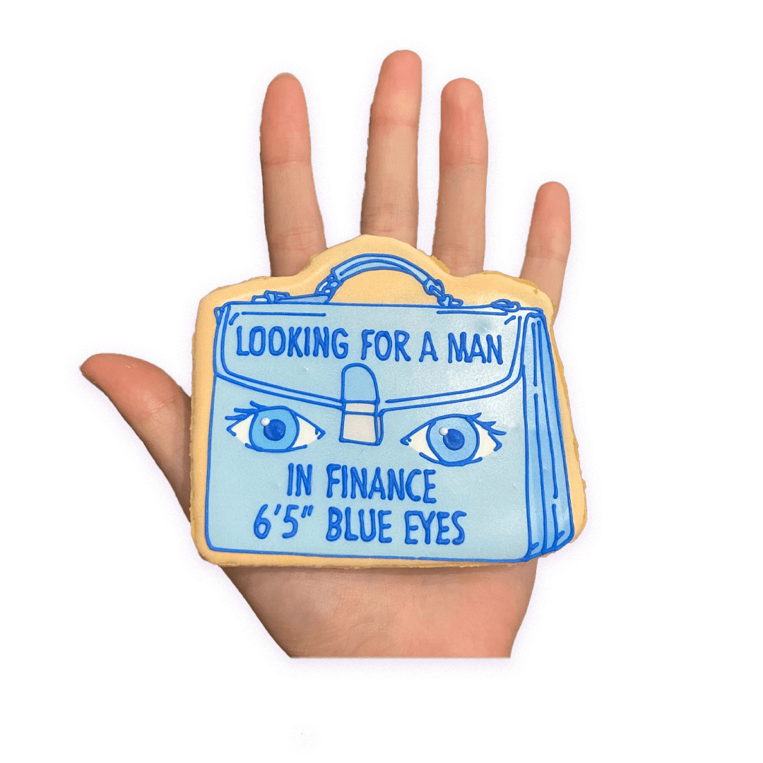 Looking For A Man In Finance - Funny Face Bakery