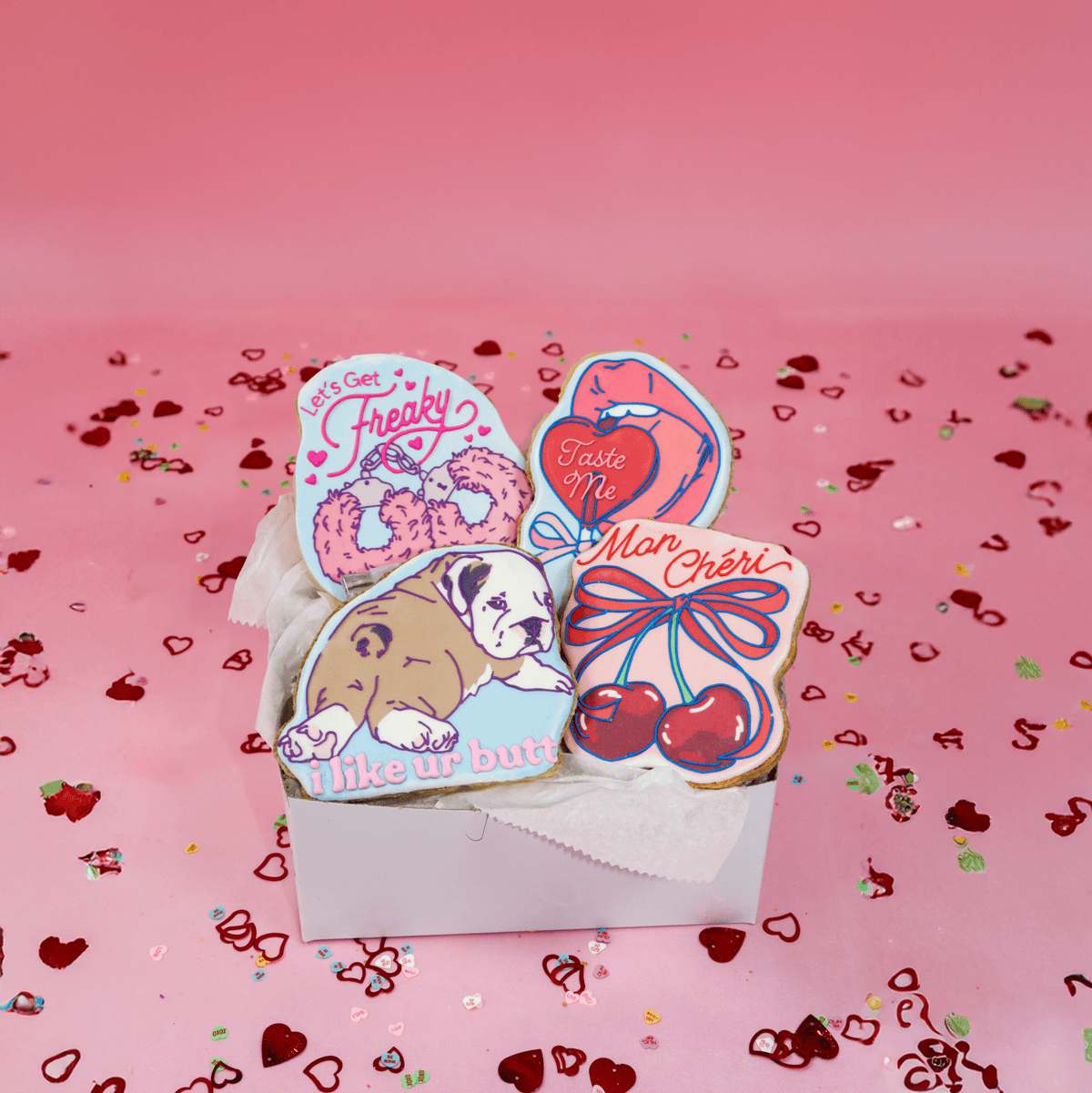 Love Bites Valentine&#39;s Pack - Funny Face Bakery