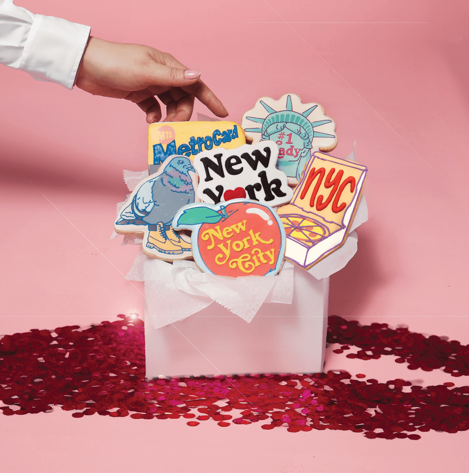 New York Minute Package — cookies from Funny Face Bakery NYC, order online or visit us in New York City