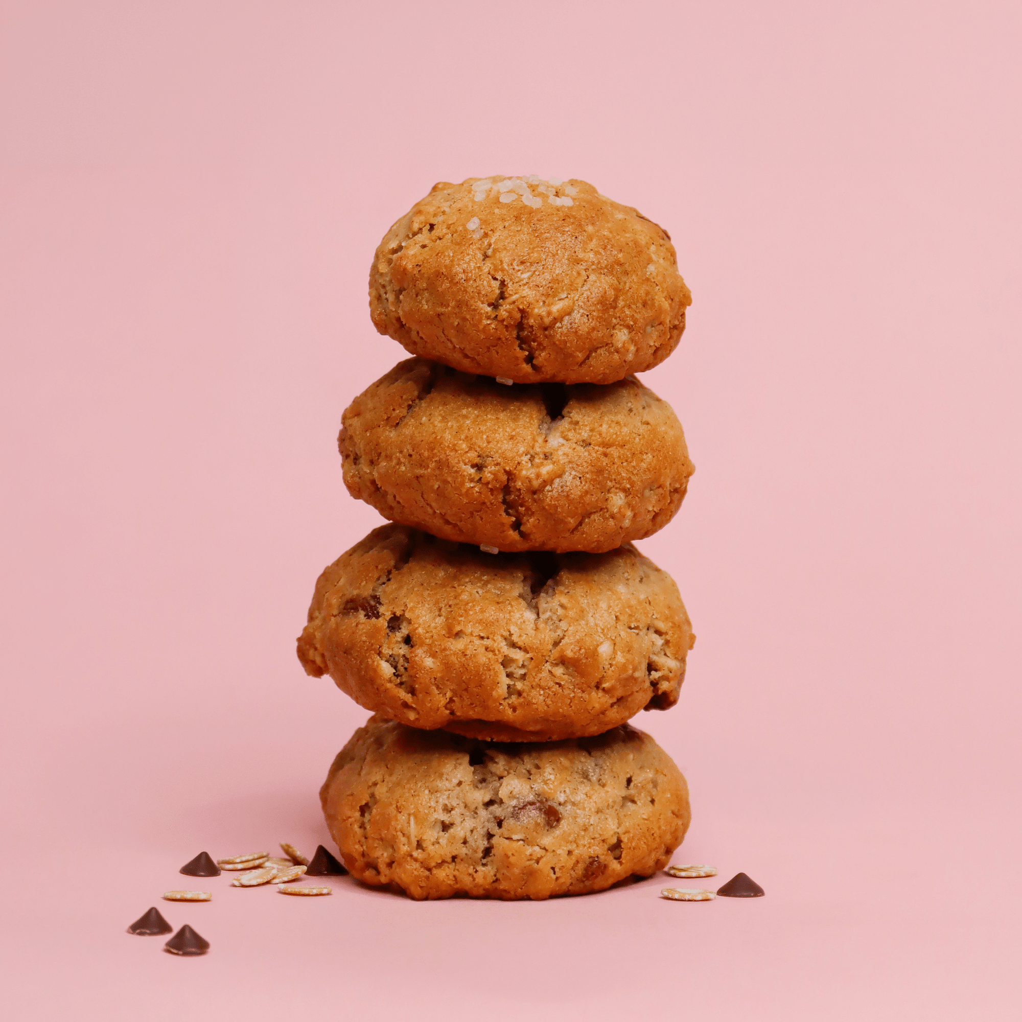 Pack of Oatmeal Chocolate Chip Cuties — cookies from Funny Face Bakery NYC, order online or visit us in New York City