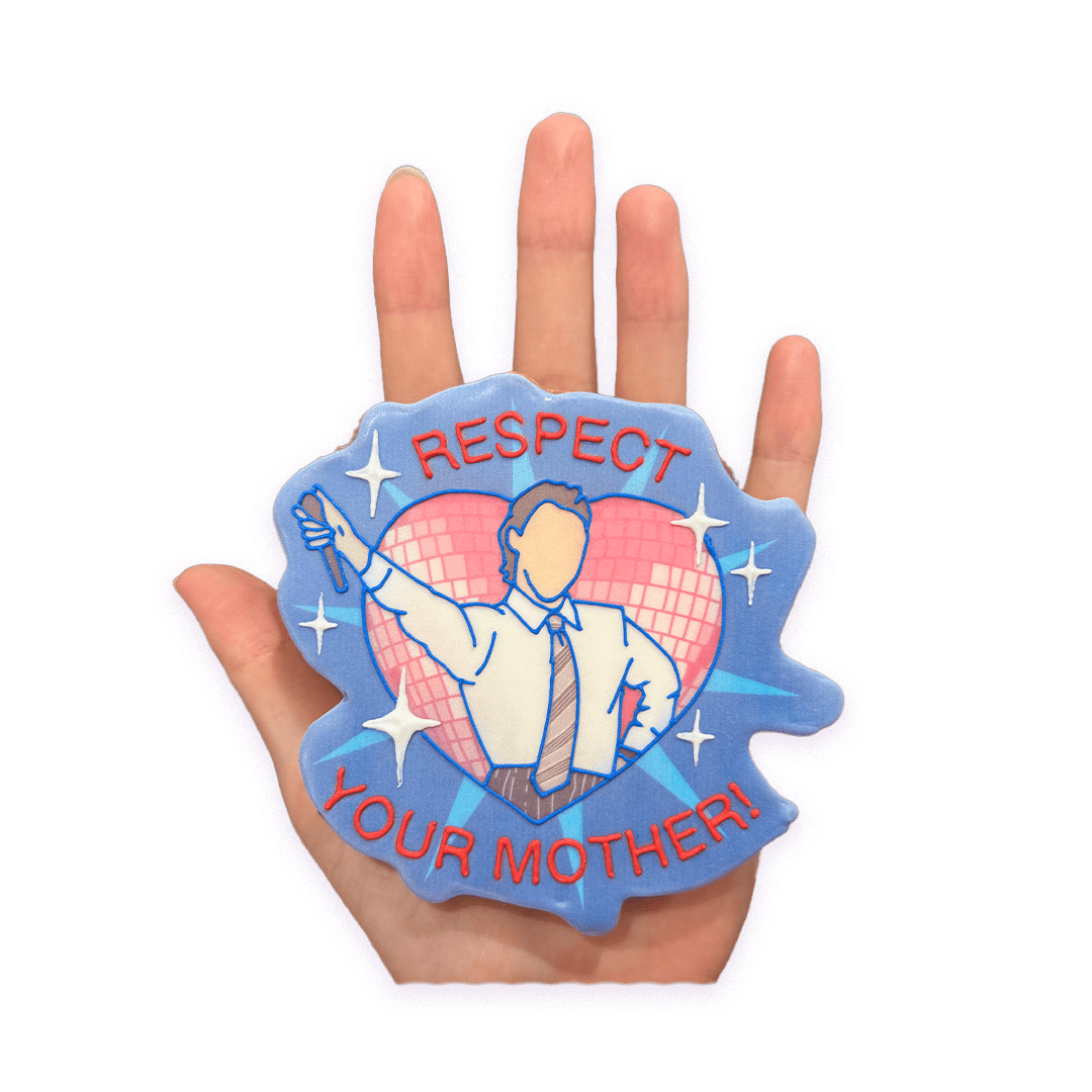 Respect Your Mother — cookies from Funny Face Bakery NYC, order online or visit us in New York City