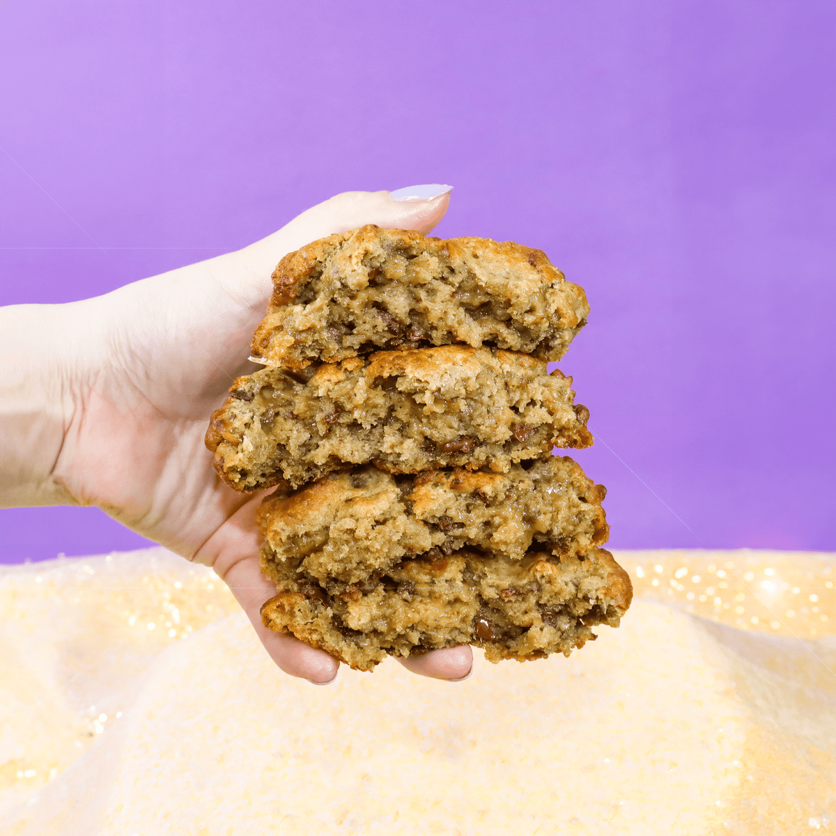 Sticky Toffee - nana Chip - Funny Face Bakery