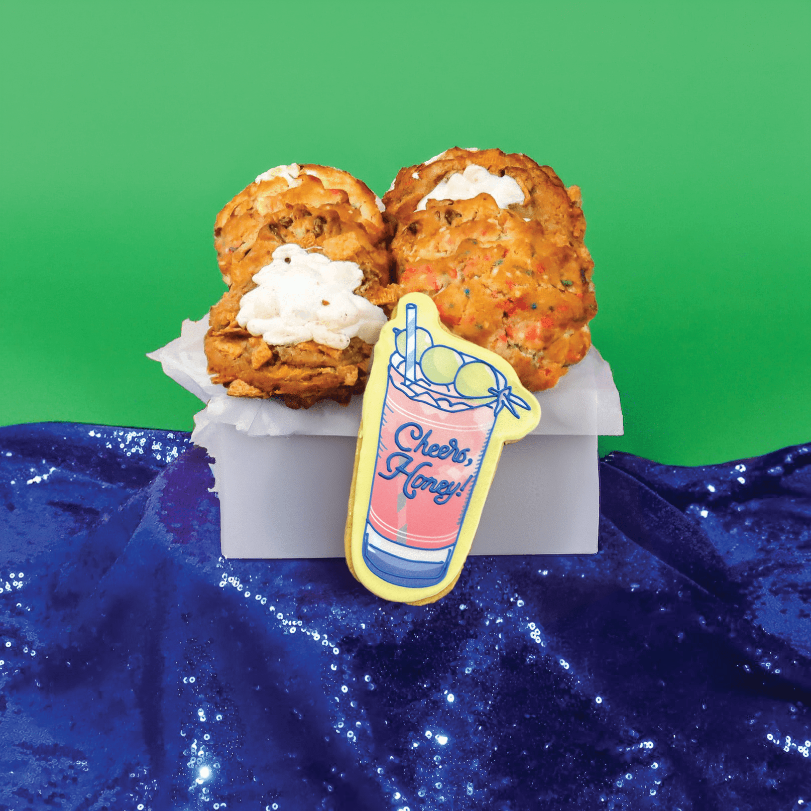 The Tennis Starter Pack — cookies from Funny Face Bakery NYC, order online or visit us in New York City