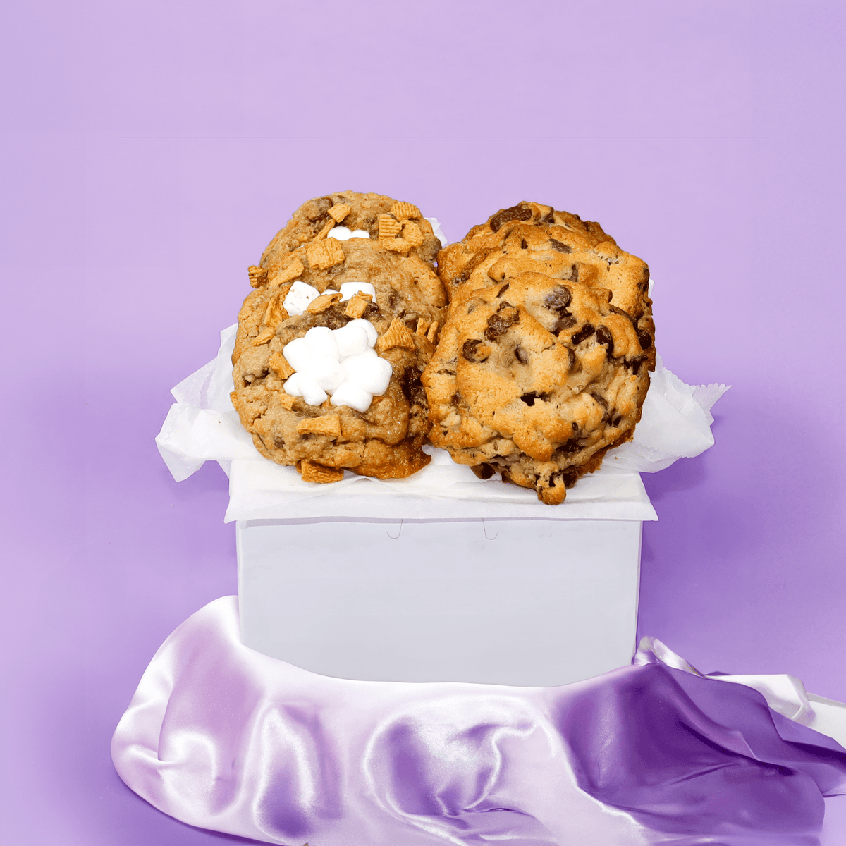 Variety Box: Chocolate Chip &amp; S&#39;mores - Funny Face Bakery