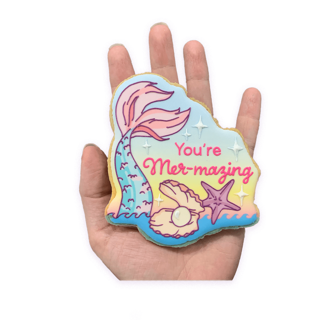 You're Mer - mazing - Funny Face Bakery