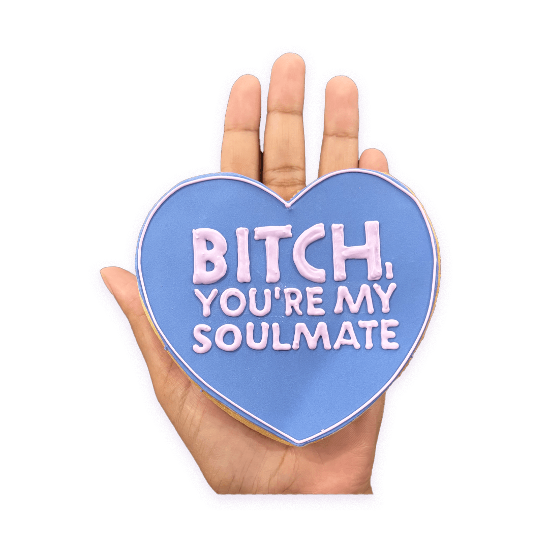 You're My Soulmate — cookies from Funny Face Bakery NYC, order online or visit us in New York City