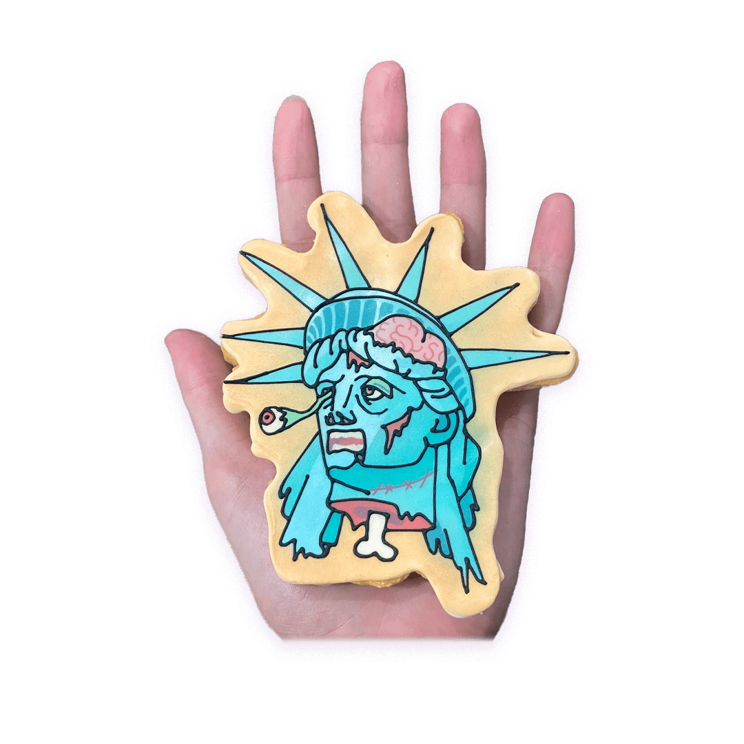 Zombie of Liberty - Funny Face Bakery