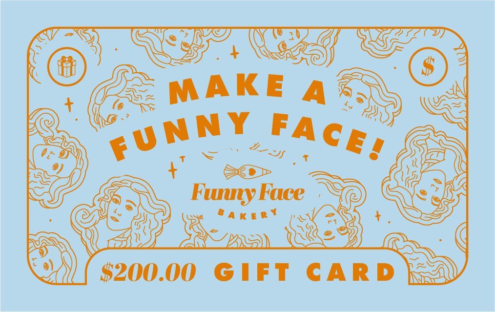 Funny Face Bakery Digital Gift Card — cookies from Funny Face Bakery NYC, order online or visit us in New York City
