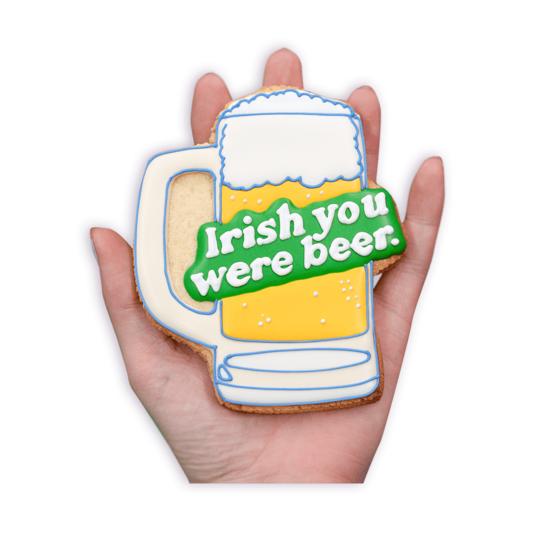 Irish You Were Beer - Funny Face Bakery