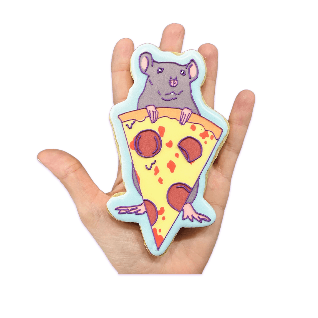 Pizza Rat - Funny Face Bakery