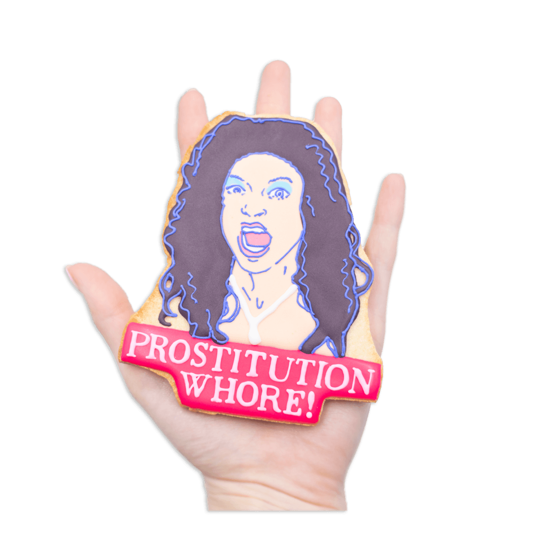 Prostitution Wh*re! - Funny Face Bakery