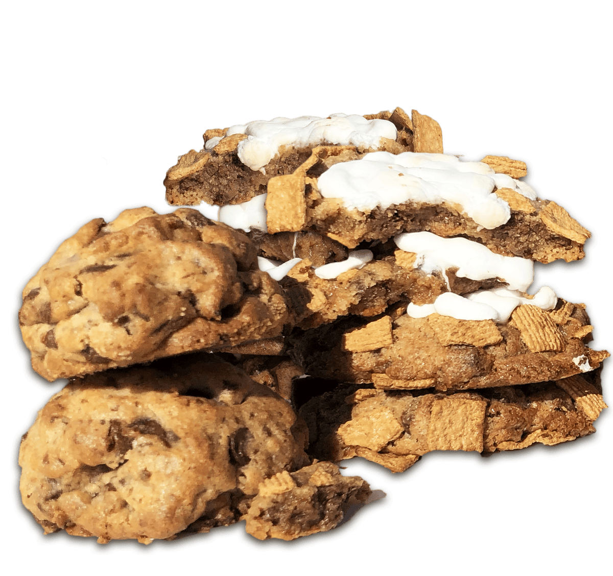 Variety Box: Chocolate Chip &amp; S&#39;mores - Funny Face Bakery